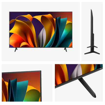 Hisense 43E6NT 108cm (43 inch) TV, 4K UHD Smart TV, Precision Color, HDR, Dolby Vision, 60Hz, Triple Tuner DVB-C/S/S2/T/T2, WiFi, HDMI 2.1, Bluetooth, Alexa Built-in, Black, [2024]