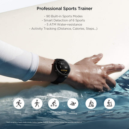 Amazfit GTR 2 nutikell Bluetooth-kõnefunktsiooniga, spordikell 90 spordirežiimiga, aktiivsusmonitor vere hapnikusisalduse monitoriga, 3 GB muusikasalvestusruum meestele ja naistele