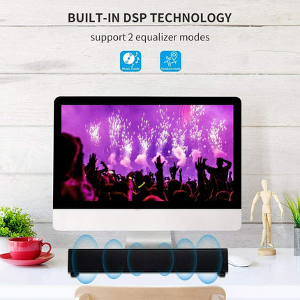Yangers juhtmevaba Bluetooth 5.0 heliriba kõlar telerile koos puldiga, tõeliselt juhtmevaba 20W USB laetav, sisseehitatud mikrofon kodukino, heli, arvuti, teleri, telefoni, sülearvuti jaoks