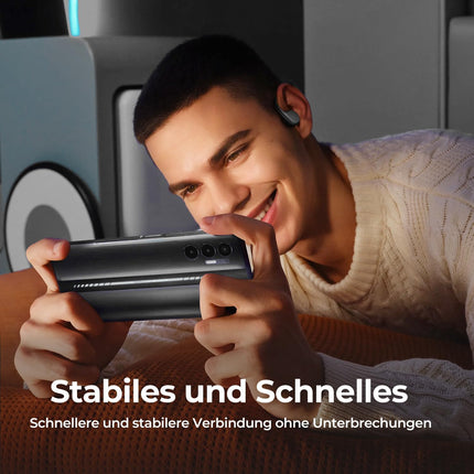 Relxhome ujumiskõrvaklapid, luujuhtivusega kõrvaklapid, sisseehitatud 32 GB mälu, MP3 spordikõrvaklapid Bluetooth 5.3, IPX8 veekindlad, 10 tundi mänguaega, avatud kõrvaga kõrvaklapid ujumiseks ja jooksmiseks
