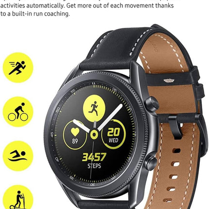 Samsung R840 Galaxy Watch 3 45mm BT SM-R840, müstiline must
