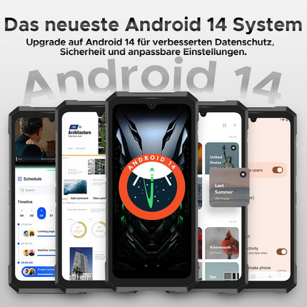 DOOGEE Fire 6 Max 5G välistingimustes kasutatav mobiiltelefoni termokaamera, 20GB+256GB 20800mAh 33W välistingimustes kasutatav nutitelefon ilma lepinguta, 50MP+20MP öönägemine, kaks 120M taskulampi, 6.78" FHD+ 120Hz, LED-tuli/NFC/Face ID/kaks SIM-kaarti
