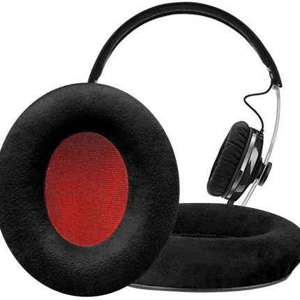 SOULWIT Nano-Cloth vahetuskõrvapadjad Sennheiser Momentum On-Ear 1, On-Ear 2, On-Ear HD1 kõrvaklappidele, suure tihedusega vahust mürasummutuspadjad