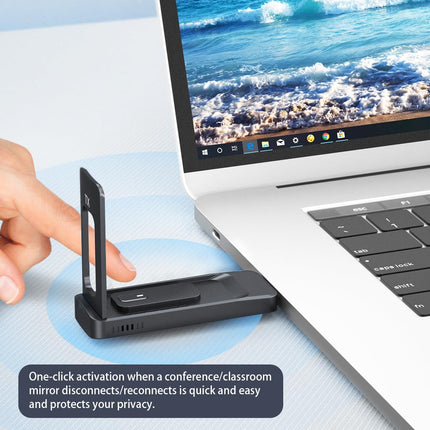Wireless HDMI Transmitter, TIMBOOTECH Used with Wireless HDMI Kits, 1 RX Paired with up to 8 TX, Foldable Antenna, 5G Streaming of Video and Audio, Wireless HDMI Extender