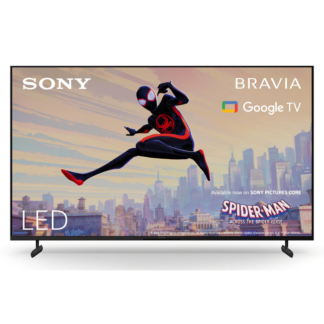 Sony BRAVIA, KD-75X80L, 75-tolline televiisor, LED, 4K HDR, Google TV, nutiteler, töötab Alexaga, BRAVIA CORE, TRILUMINOS PRO, mängude menüü