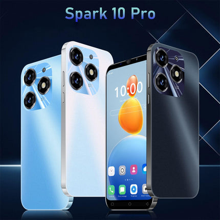 MTGud nutitelefoni päevapakkumine, 5,0-tolline IPS-ekraan, 16 GB ROM, 128 GB laiendatav Android-nutitelefon, kahe SIM-kaardiga telefon, 3000mAh aku lihtsale mobiiltelefonile (SPark10Pro-must)