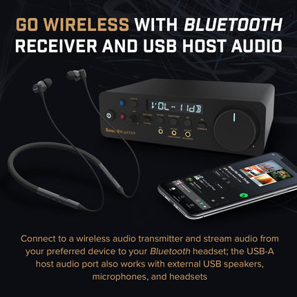 CREATIVE Sound Blaster X5 väline kõrgresolutsiooniline kahekordne DAC-muundur USB-helikaart tasakaalustatud Xamp kõrvaklappide bi-võimendiga muusikasõpradele