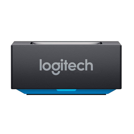 Logitechi juhtmevaba Bluetooth-audiovastuvõtja, mitmepunktiline Bluetooth, 3,5 mm ja RCA sisend, sidumisnupp, 15 m ulatus, EL-i pistik, arvuti/Mac/tahvelarvuti/mobiiltelefon/AV-vastuvõtja/stereosüsteem - must