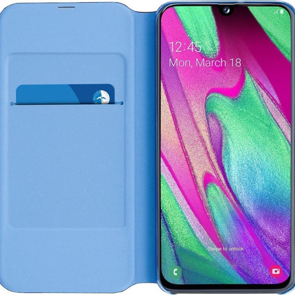 Samsung Wallet Cover (Ef-WA405) for Galaxy A40, Black
