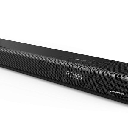 Grundig DSB 1000 heliriba integreeritud subwooferiga, õhuke disain, 2.1 kanaliga Dolby Atmos, 120 vatti muusikavõimsust, Bluetooth 4.2, HDMI (ARC), optilised, koaksiaalsed ja aux-sisendid, must