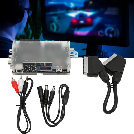 OSSC Open Source Scan Converter, OSSC Add-on-Board HD Video Converter with SCART, OSSC SCART Component Converter with S Video for NTSC PAL Retro Gaming Console