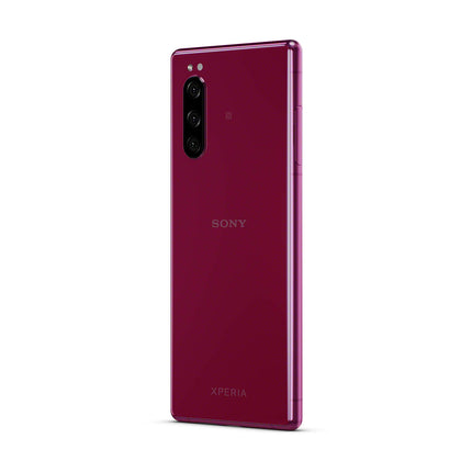 Sony Xperia 5 komplekt, 6,1-tolline FHD+ HDR OLED 21:9 ekraan, 6 GB muutmälu, 128 GB salvestusruumi, punane + WF-1000XM3 tõeliselt juhtmevabad mürasummutavad kõrvaklapid, mustad