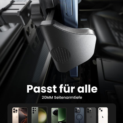 andobil autotelefoni hoidik [2025. aasta uusim iminapp] 3-ühes iminapp ja õhutusava hoidik Universaalne autokinnituse lisatarvikud iPhone 16 Pro Max 15/14/13/12/11 Samsung Galaxy S24 Ultra/S23/S22 jne jaoks.