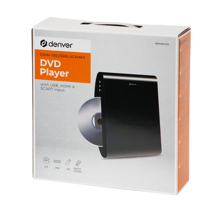 Denver DWM-100USB DVD-mängija (HDMI, USB, seinale kinnitatav)