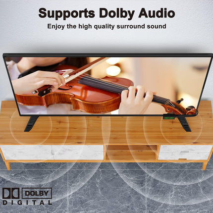 DCOLOR DVB-T2 digitaalne maapealne dekooder 2025, teleri taha peidetud mini HDMI teleripulk, DVB-T2 HDMI teleripulk, HD 1080P H265 HEVC Main 10-bitine, toetab USB WiFi/PVR-i
