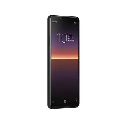 Sony Xperia 10 II nutitelefon (15,7 cm (6 tolli) Full HD+ OLED-ekraan, kolmekordne kaamerasüsteem, Android 10 SIM-kaardita, 4 GB muutmälu, 128 GB salvestusruumi, IP 65/68 sertifikaat) must