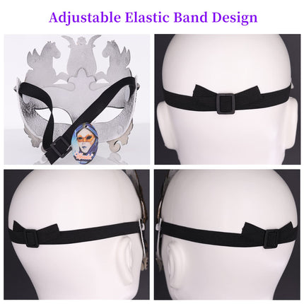 Ubauta maskeraadimask meestele Vintage Roman: Kreeka Rooma gladiaatorile sobiv Halloweeni kostüüm Mardi Gras ball Veneetsia täiskasvanute peo puhastuskostüüm