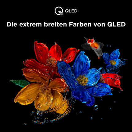 TCL 75T8C 75-tolline QLED 4K HDR UHD-teler, nutikas Google TV Dolby Vision ja Atmos, 144 Hz Motion Clarity Pro, FreeSync, Onkyo 2.1 heli, hääljuhtimine, ühildub Google Assistantiga
