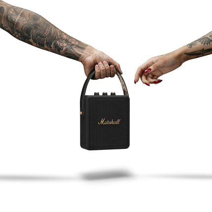 Marshall Stockwell II Portable Bluetooth Speaker - Black&amp;Brass