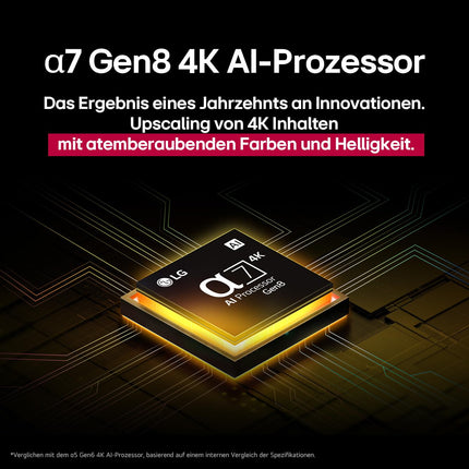 LG 86QNED82A6B teler 86-tolline (218 cm) 4K QNED tehisintellektiga teler (α7 Gen8 4K tehisintellektiga protsessor, webOS 25, 60 Hz) [mudeliaasta 2025]