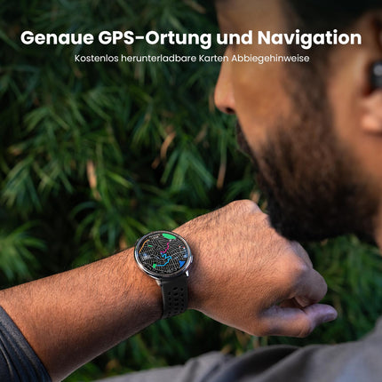 Amazfit Active 2 nutikell 44mm, tehisintellekt, hääljuhtimine, GPS ja tasuta kaardid, 10-päevane aku tööiga, aktiivsusmonitor enam kui 160 spordirežiimiga, 5 ATM veekindlus Androidile ja iPhone'ile