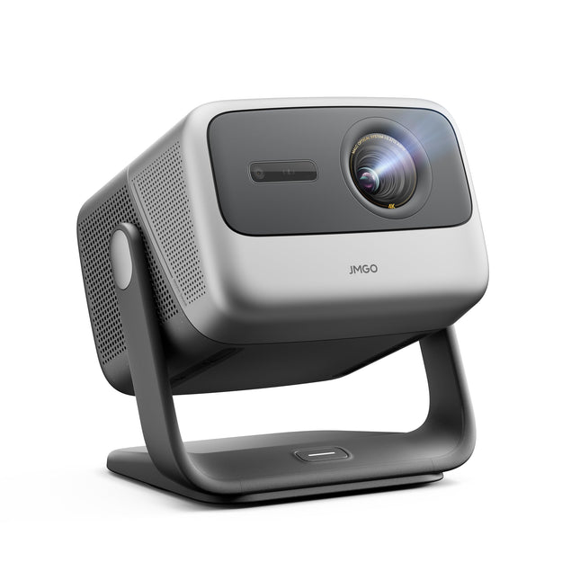 JMGO N1S Pro 4K Triple Laser Projector, 2250 ISO Lumens, 1600:1 Contrast, Netflix, GTV, 360° Real-time Autofocus, 300", HDR10, Dolby Digital Plus, Portable Smart Projector for Home Theater and Outdoor