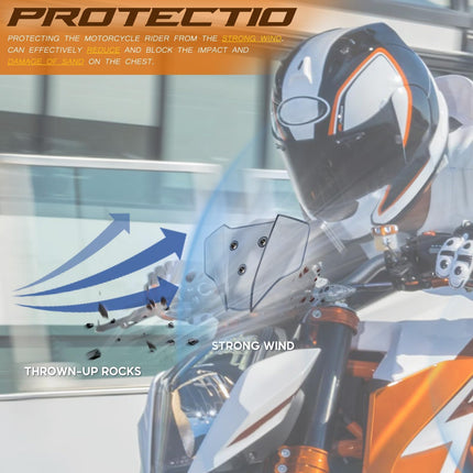 Wind Deflector Protection Airflow Wind Deflector Front Protection For 1290 Super Duke R 2020-2024 1290 Super Duke R MY20 2020-2023 Duke 125 250 390 2024-2025