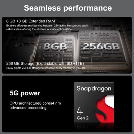 VIVO V40 SE 5G nutitelefon, 80W, AMOLED-ekraan, 16,9 cm (6,67 tolli), 120 Hz, 50 MP kaamera, 5000 mAh aku, Android 14, hõbedane (ilma laadijata)