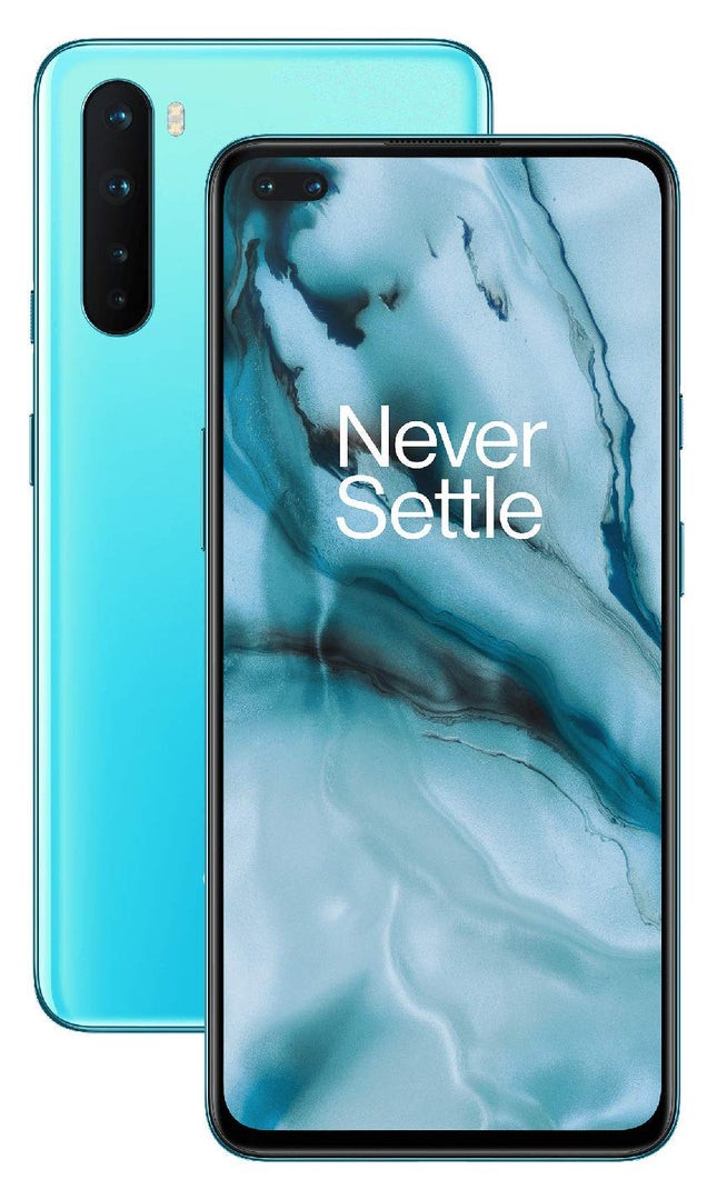 OnePlus Nord 5G - nutitelefon 256 GB, 12 GB RAM, kahe SIM-kaardiga, sinine marmor