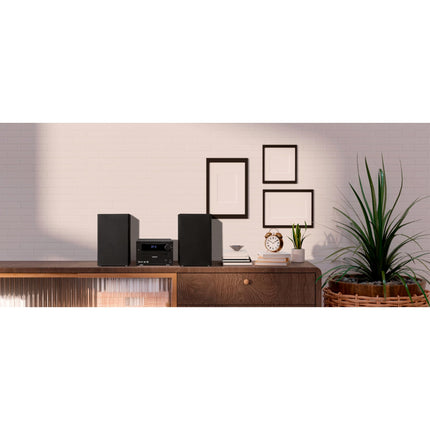 MEDION E64482 mikroaudiosüsteem kompaktne süsteem (DAB+, CD-mängija, PLL FM-raadio, Bluetooth, MP3-mängija, AUX, kõrvaklapipesa, USB, unetaimer, hämardatav ekraan) must