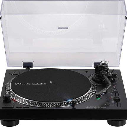 Audio-Technica LP120xBTUSB otseajamiga plaadimängija (Bluetooth ja USB) must