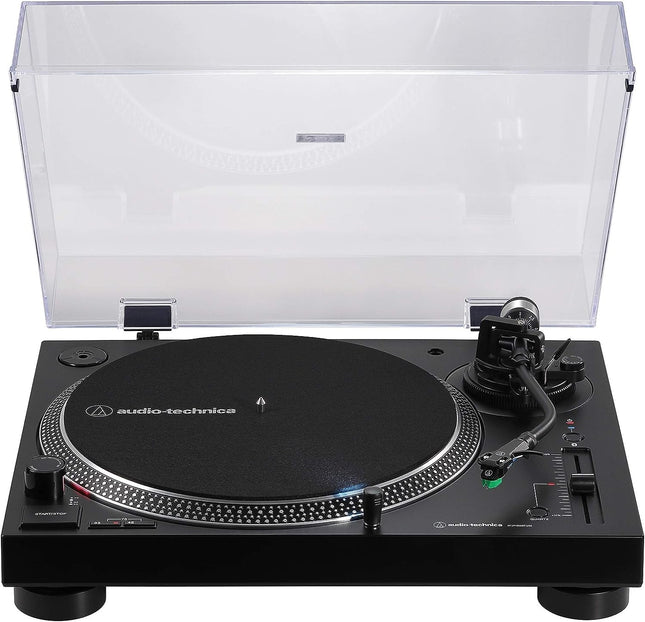 Audio-Technica LP120xBTUSB otseajamiga plaadimängija (Bluetooth ja USB) must