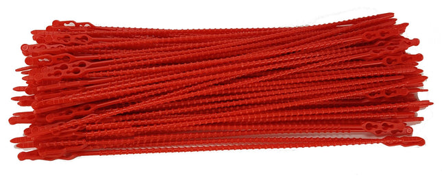 Blitzbinder - Ball Ties - Multipurpose Ties - Cable Ties - 320mm Red, 100 Pieces | Premium quality from PC24 Shop &amp; Service