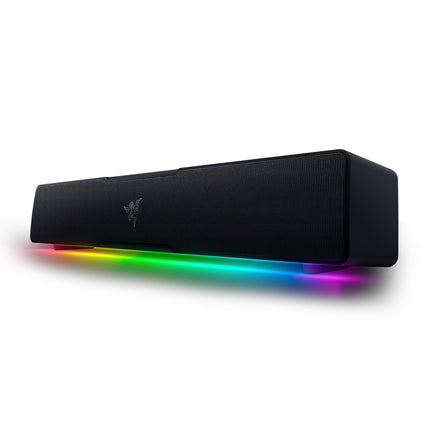 Razer Leviathan V2 X - PC Gaming Soundbar (täieliku ulatusega draiveritega, kompaktse disainiga, USB Type-C toite ja heliga, Bluetooth 5.0, Chroma RGB) must