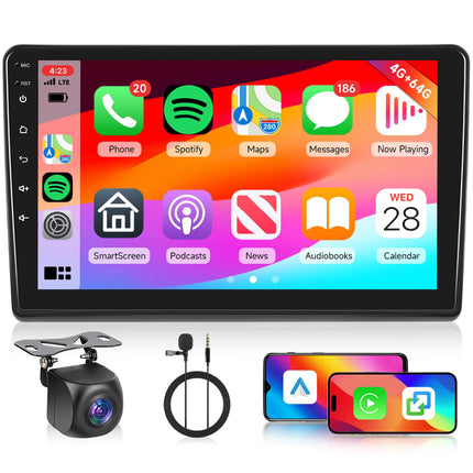 [6G+128G] 8-tuumaline Android-autoraadio FIAT Ducato 3/Peugeot Boxer 2/Citroen Jumper 2 2011-2022 Bluetooth-navigatsiooniga, Hodozzy 9-tollise puutetundliku ekraaniga ja juhtmevaba Carplayga, Android Auto, WiFi, USB, DSP, FM/RDS