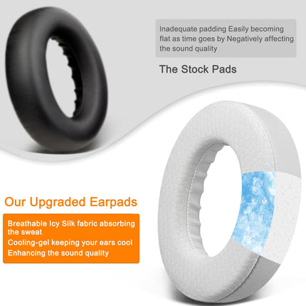 SOULWIT Cooling Gel Replacement Ear Pads for Bose 700 (NC700 NC 700) Noise Cancelling Headphones, Earpads with Softer Leather and Noise Reducing Foam, Quality Accessories