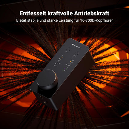 Fosi Audio SK02 DAC Amp Headphone Amplifier Desktop USB C to AUX Digital to Analog Audio Converter Adapter Preamp Optical to 3.5mm 4.4mm Balanced Combo