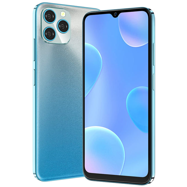Blackview A95 Smartphone Unlocked, 20MP+8MP Camera, Helio P70 8GB+128GB, 6.53" HD+ Screen, 4380mAh 18W Fast Charging, Dual-SIM Android 11 Phone, Fingerprint GPS, Box Speaker, Blue