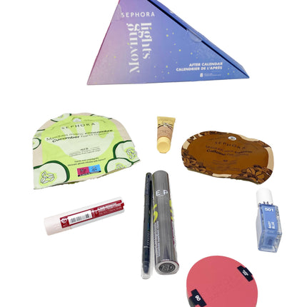 Sephora lemmikud Limited Edition Moving Lights After Calendar 7 päeva meigi- ja nahahooldusüllatusi - 8 täissuuruses kingitust