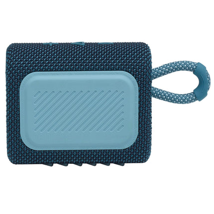 JBL Go 3: Portable Speaker with Bluetooth, Built-in Battery, Waterproof and Dustproof Feature Blue JBLGO3BLUAM