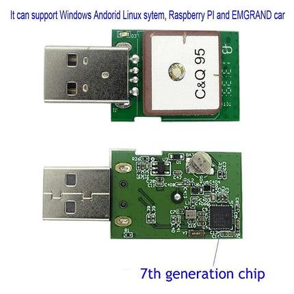 Geekstory Vk-172 Gmouse USB GPS Glonass Dongle Module for Linux Window Raspberry Pi