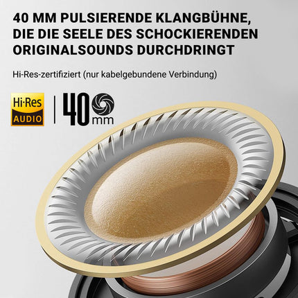 Edifier V80 juhtmevabad kõrvaklapid -44dB ANC-ga, kõrglahutusega heli juhtmega, 45-tunnine aku, mitmepunktiline ühenduvus, tehisintellektiga selged kõned, kiire laadimine, ekvalaiser rakenduses, juhtmevabad kõrvaklapid Bluetooth 5.4 - pruun
