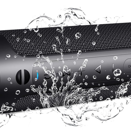 AUKTECH Portable Bluetooth Speaker 30W, IPX7 Waterproof, 24h Battery, Music Box with LED Light, Bluetooth 5.3, Hands-Free Function, Compatible with Mobile Phone &amp; PC – Ideal for Outdoors, Parties, Travel
