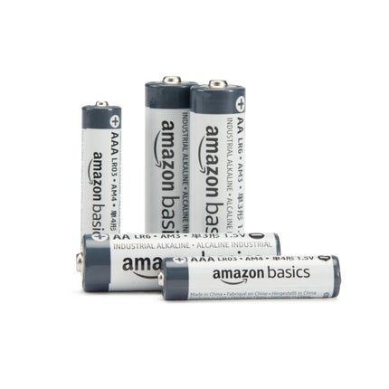 Amazon Basics AA leelispatareid, tööstusliku kvaliteediga, 1,5 V, 5-aastane säilivusaeg, 200 tk