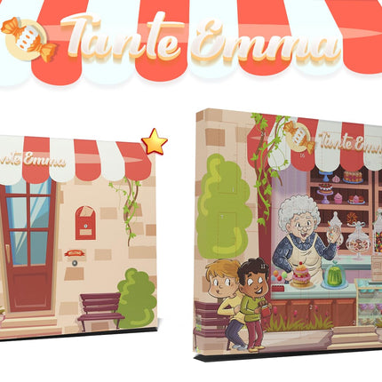 Advendikalender „Tädi Emma maiustustepood“, 1 pakk (1 x 675 g)