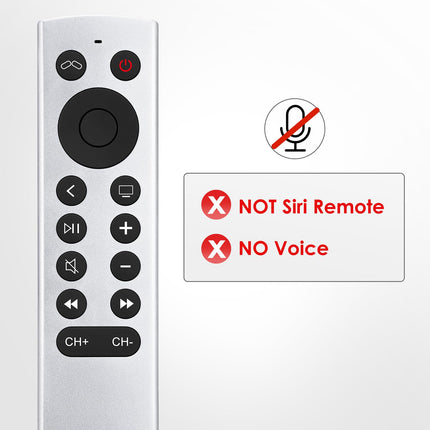 Apple TV kaugjuhtimispult, Apple TV 4K/HD kaugjuhtimispult (ilma Sirita)