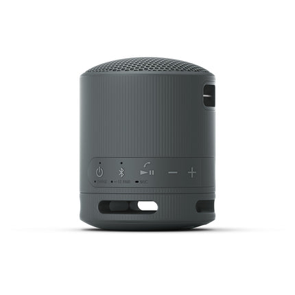 Sony SRS-XB100 - Wireless Bluetooth speaker, portable, lightweight, compact, outdoor, travel, durable, IP67 waterproof and dustproof, 16-hour battery life, carrying strap, hands-free function, black