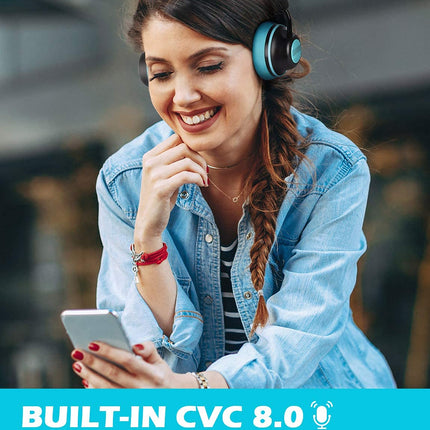 SuperEQ aktiivse mürasummutusega kõrvaklapid, Bluetooth 5.0 kõrvaklapid, juhtmevabad peakomplektid ANC mürasummutusega, bass, mikrofon, kõned, pehmed kõrvapadjad