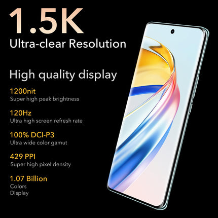 HONOR Magic6 Lite 5G nutitelefon 8+256GB, 120Hz 6.78" AMOLED, 108MP kolmekordne tagakaamera, Android 13, kahekordne SIM-kaart, Google Play, NFC, roheline
