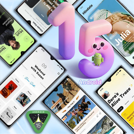 OUKITEL C61 Pro nutitelefon lukustamata Android 15, 24 GB + 256 GB / 1 TB mobiiltelefon ilma lepinguta, 6,88-tolline HD+ ekraan nutitelefon 5150 mAh, 13 MP + 5 MP, kahe SIM-kaardiga 4G SIM-kaardivabad telefonid, NFC/sõrmejälje/näotuvastuse/OTG